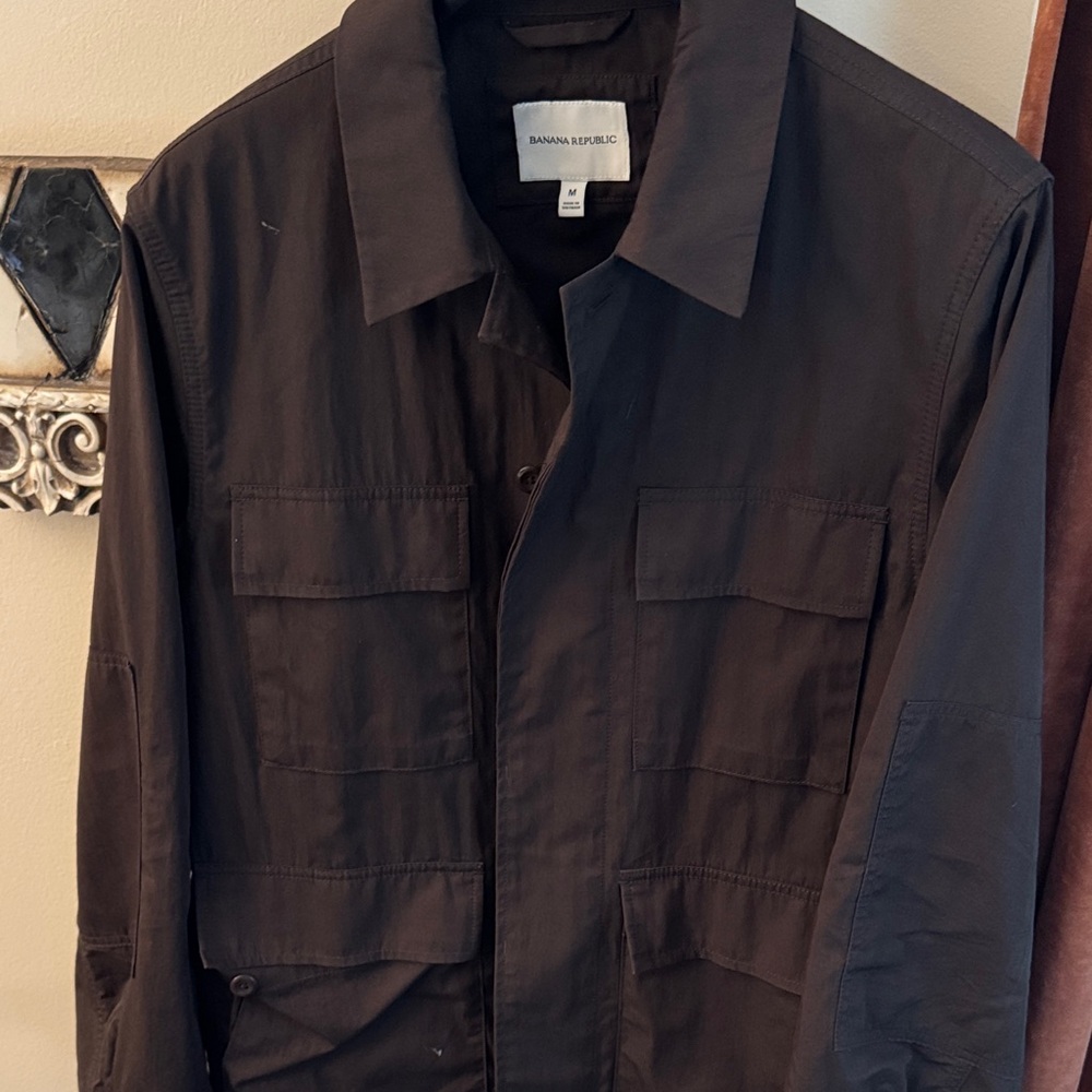 Banana Republic Men's Dark Brown Field Jacket